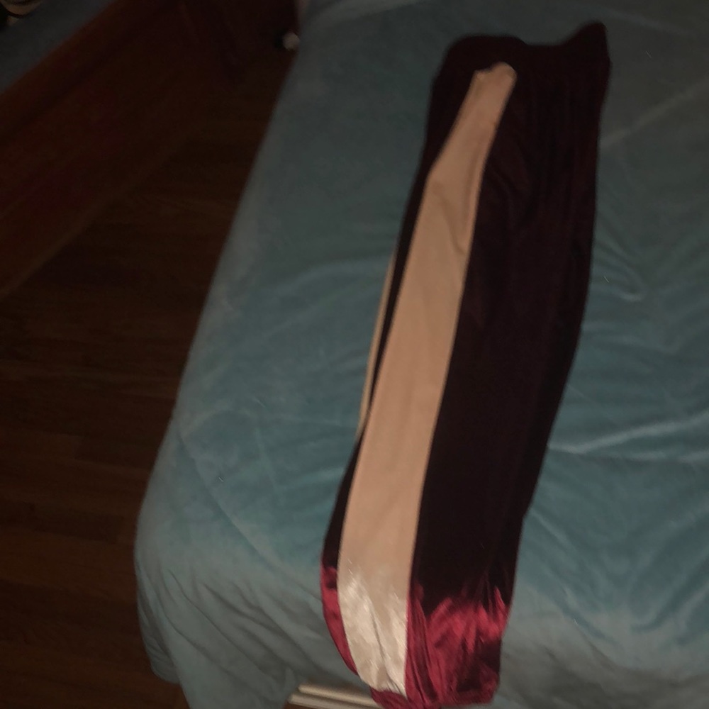 Velvet track pants - Picture 2 of 2